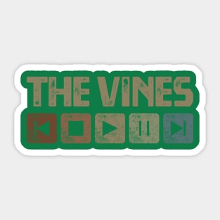 The Vines Control Button Sticker